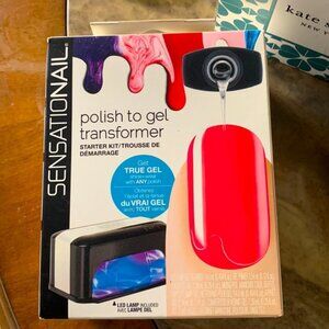 Sensational Gel Starter Kit includes LED lamp, gel cleanser, gel primer…